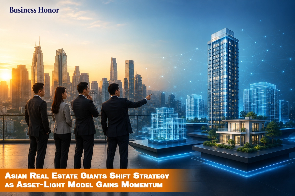  Asian Real Estate Giants Shift Strategy as Asset-Light Model Gains Momentum 